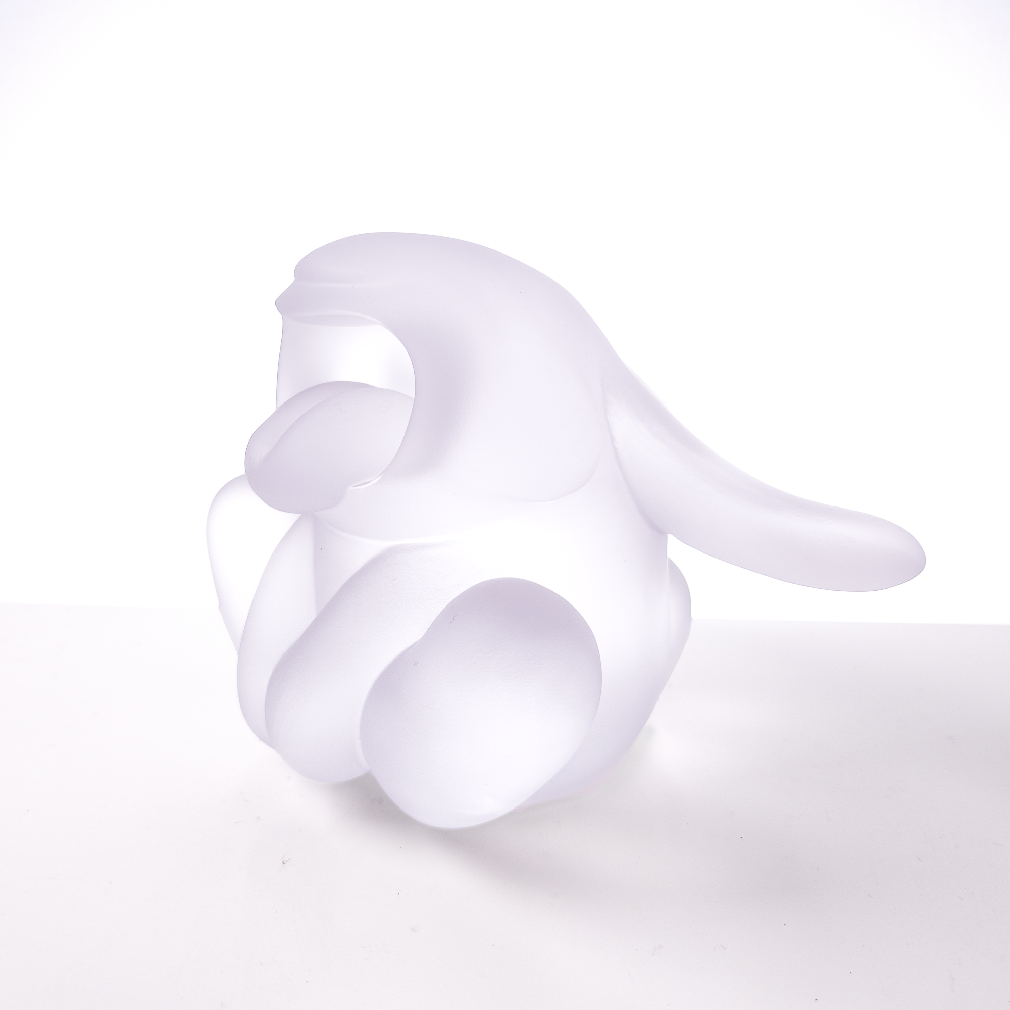 Bunnie Roar Crystal (snow white)