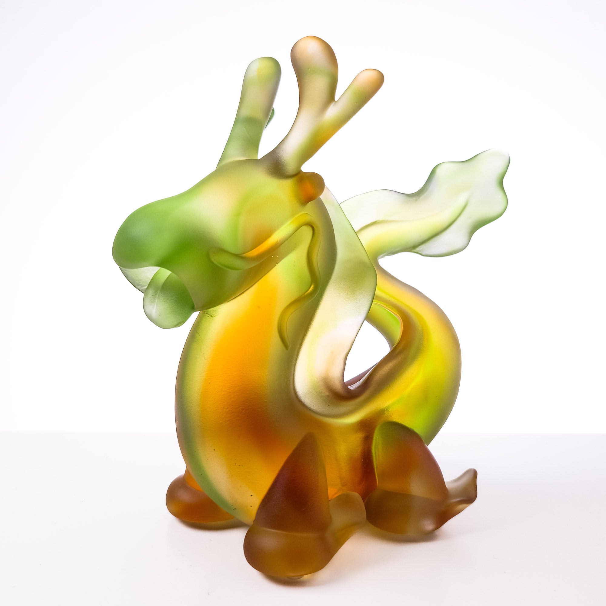 Dragon's Breath Crystal (amber-green)