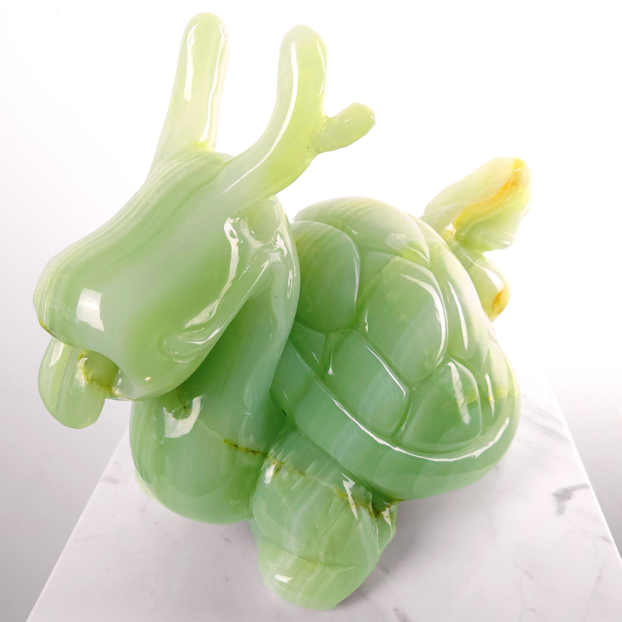 Turtle-Dragon's Breath (Green Onyx)