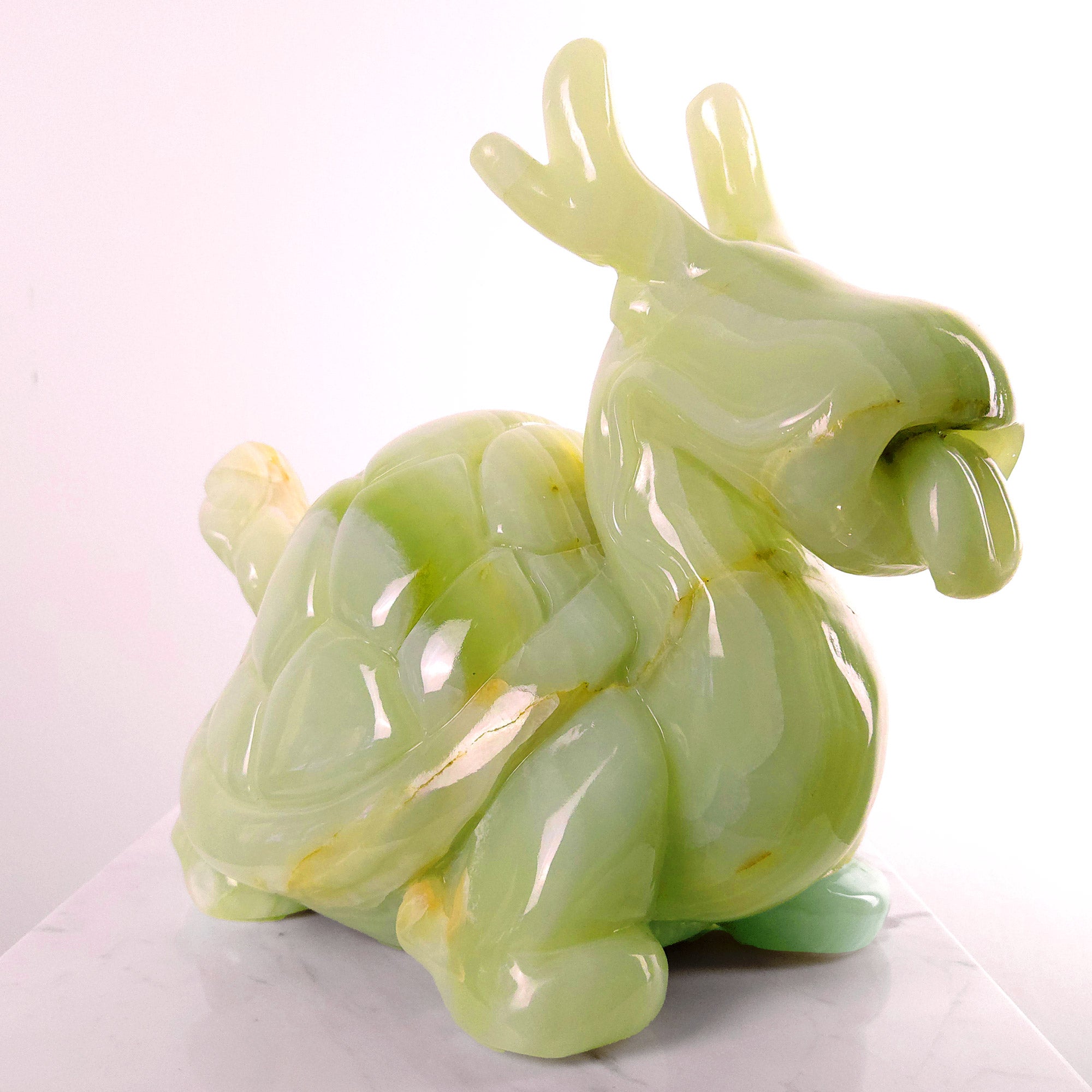 Turtle-Dragon's Breath (Green Onyx)
