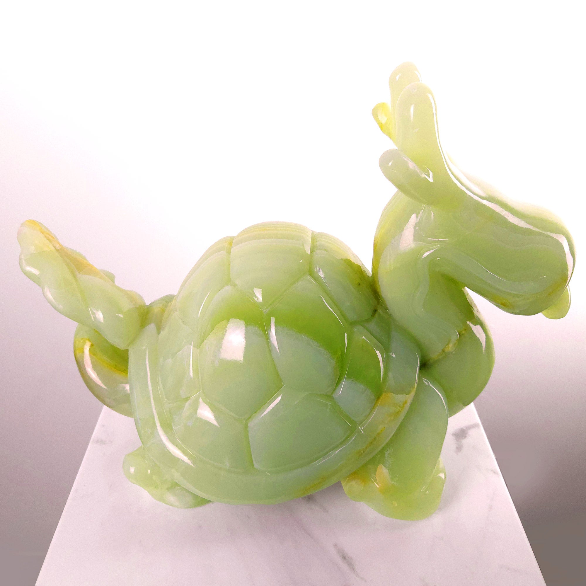 Turtle-Dragon's Breath (Green Onyx)