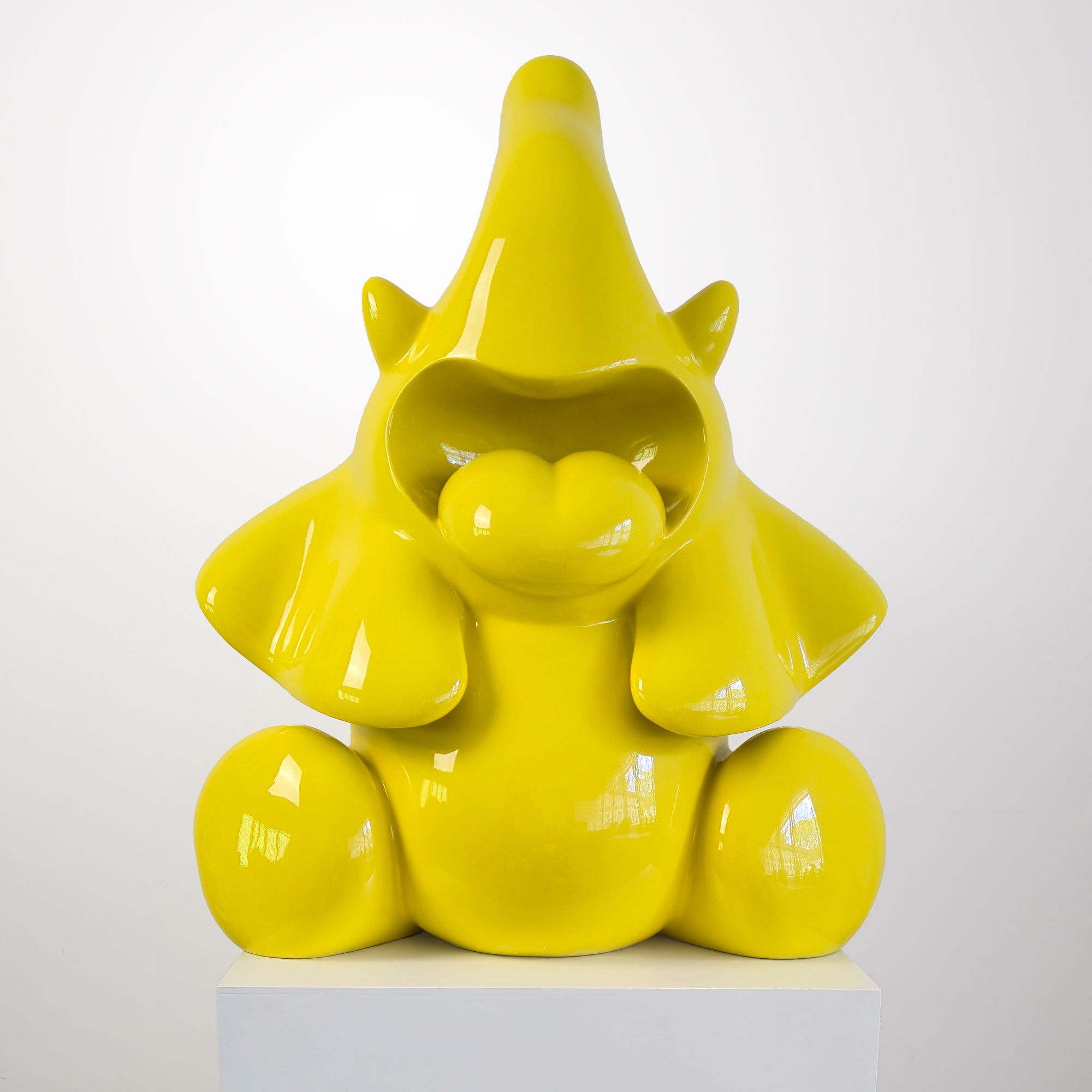 Ellie Roar Stainless Steel, a elaphant colour blue, Limited edition, designed by Ferdi B Dick, front view