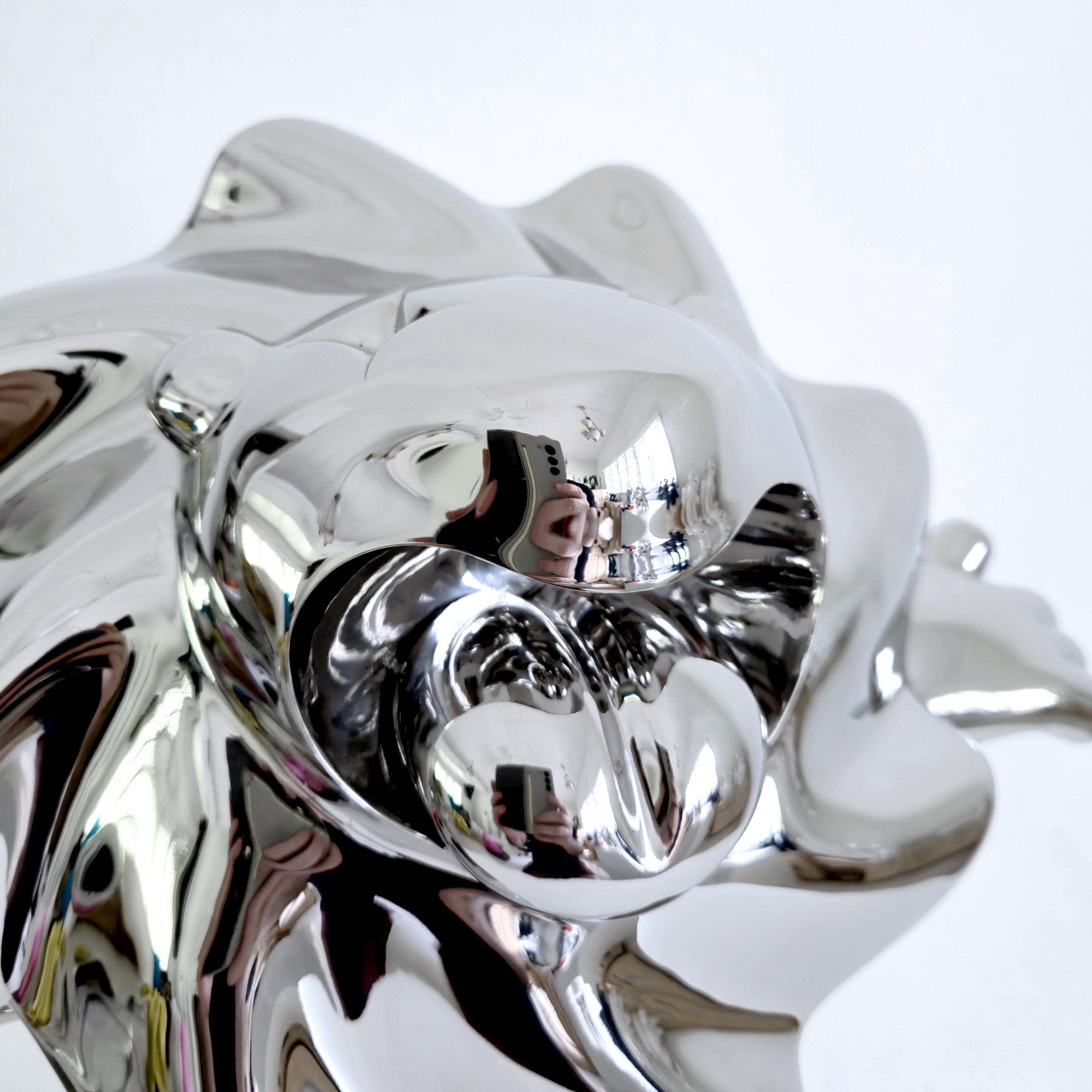 Lion Roar Poser (Mirror-Polished Stainless Steel)