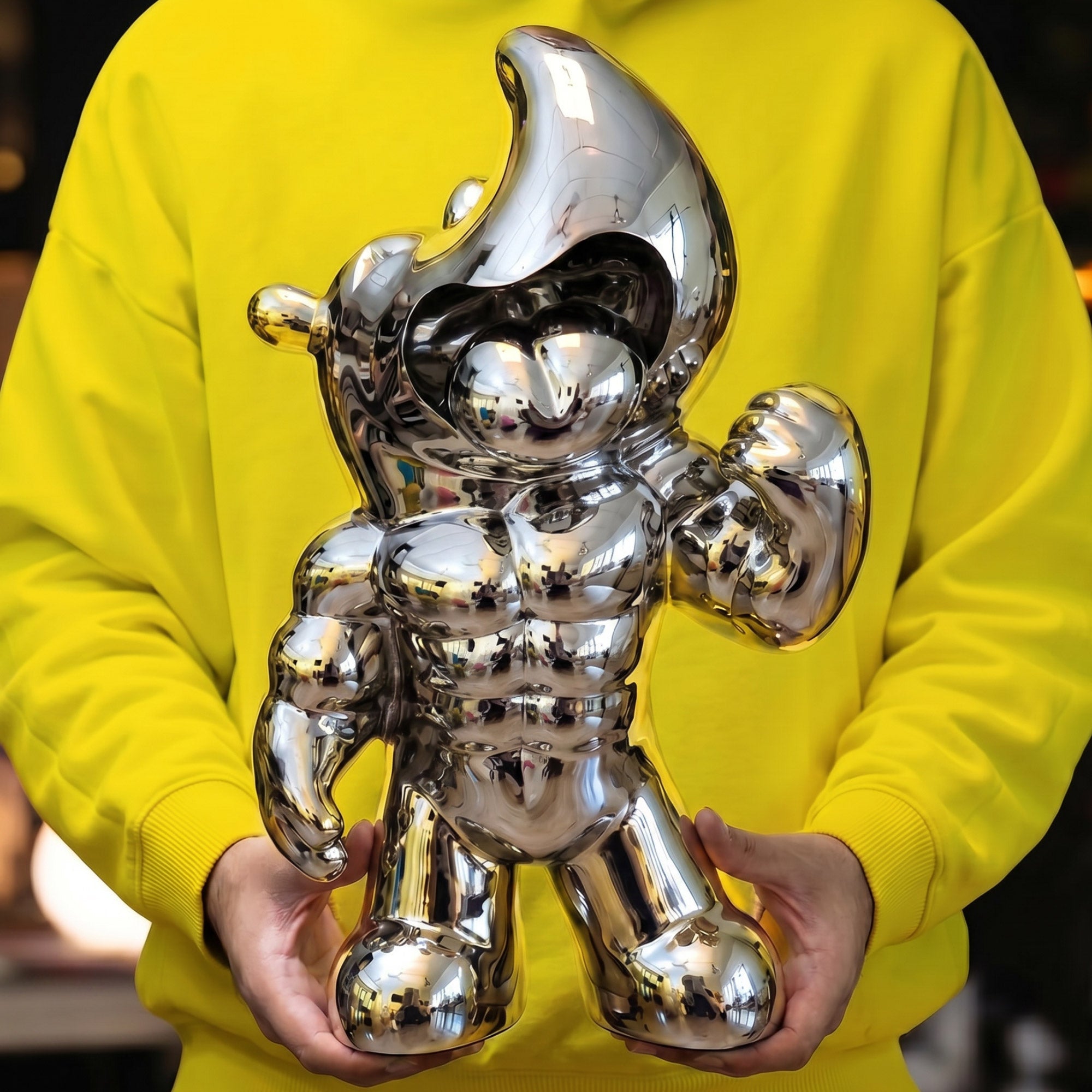 Rino Roar (Mirror-Polished Stainless Steel)