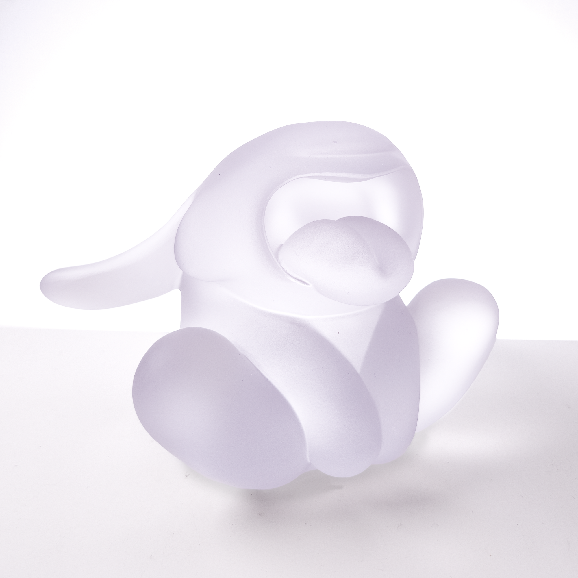 Bunnie Roar Crystal (snow white)