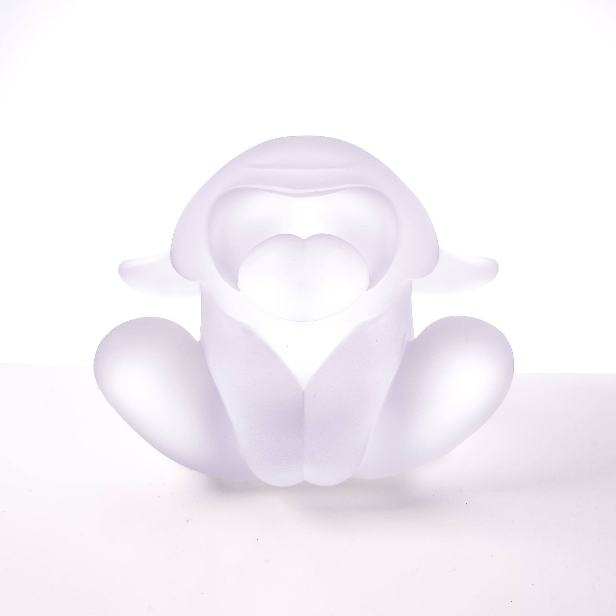 Bunnie Roar Crystal (snow white)