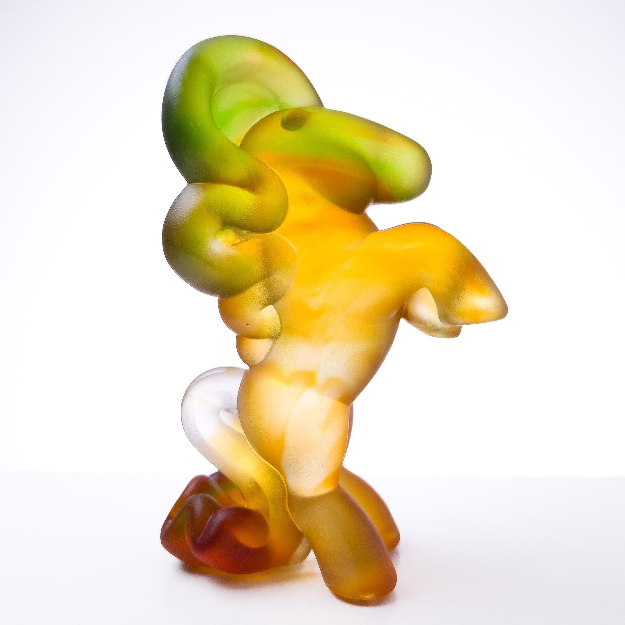 Cloud-Mane horse (amber-green)