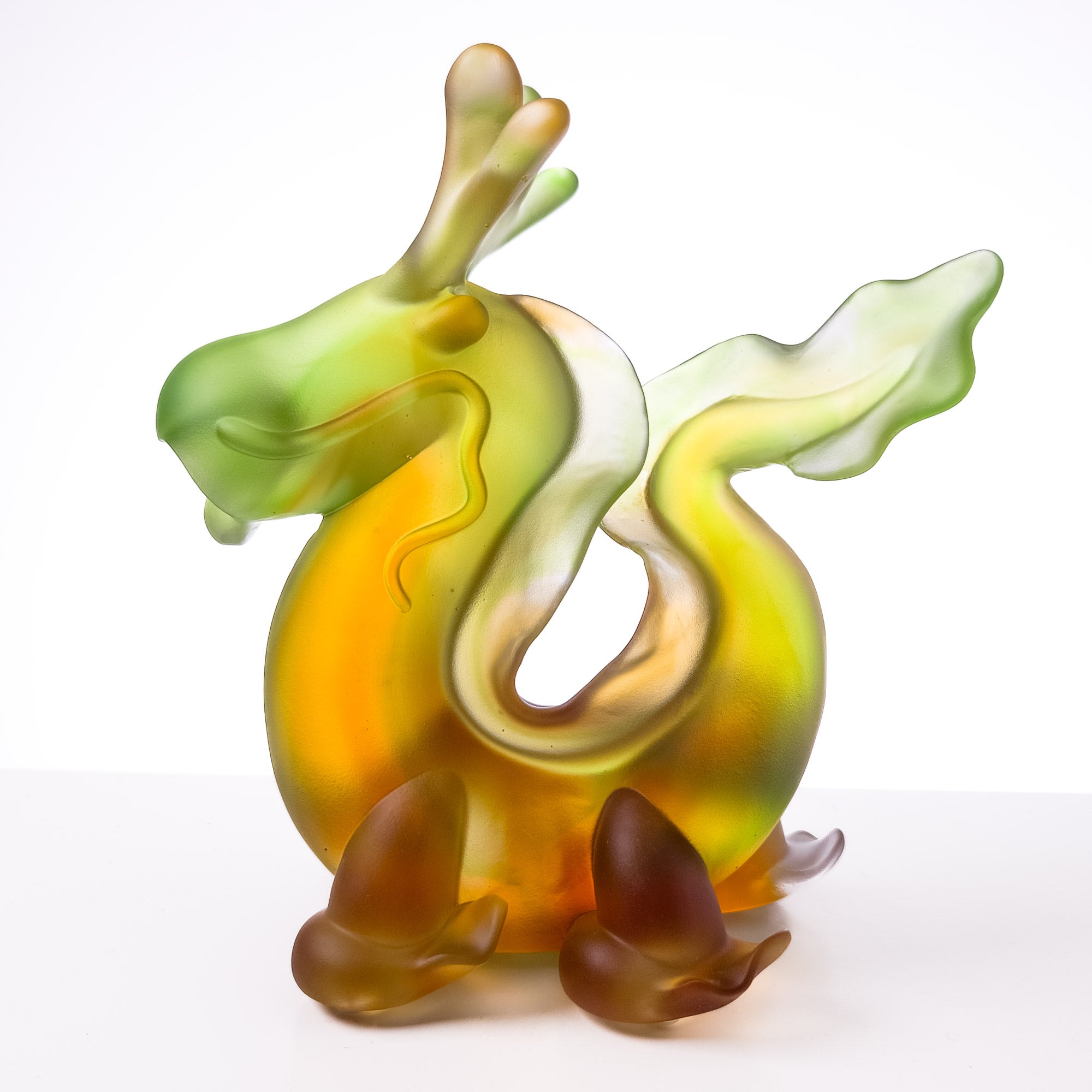 Dragon's Breath Crystal (amber-green)