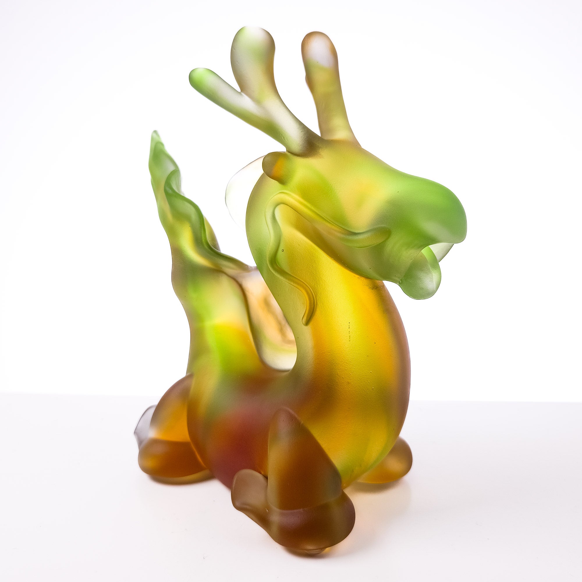 Dragon's Breath Crystal (amber-green)