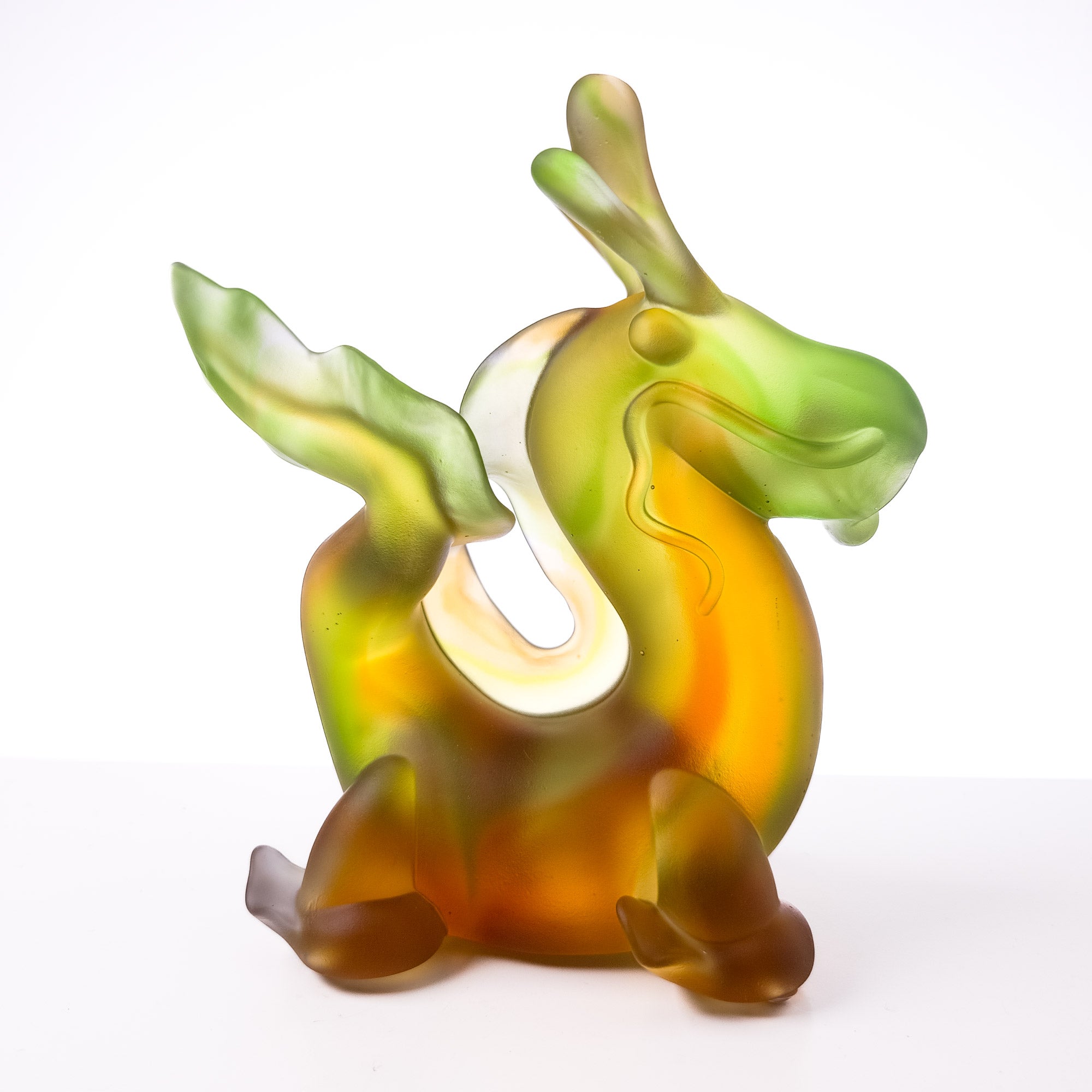 Dragon's Breath Crystal (amber-green)