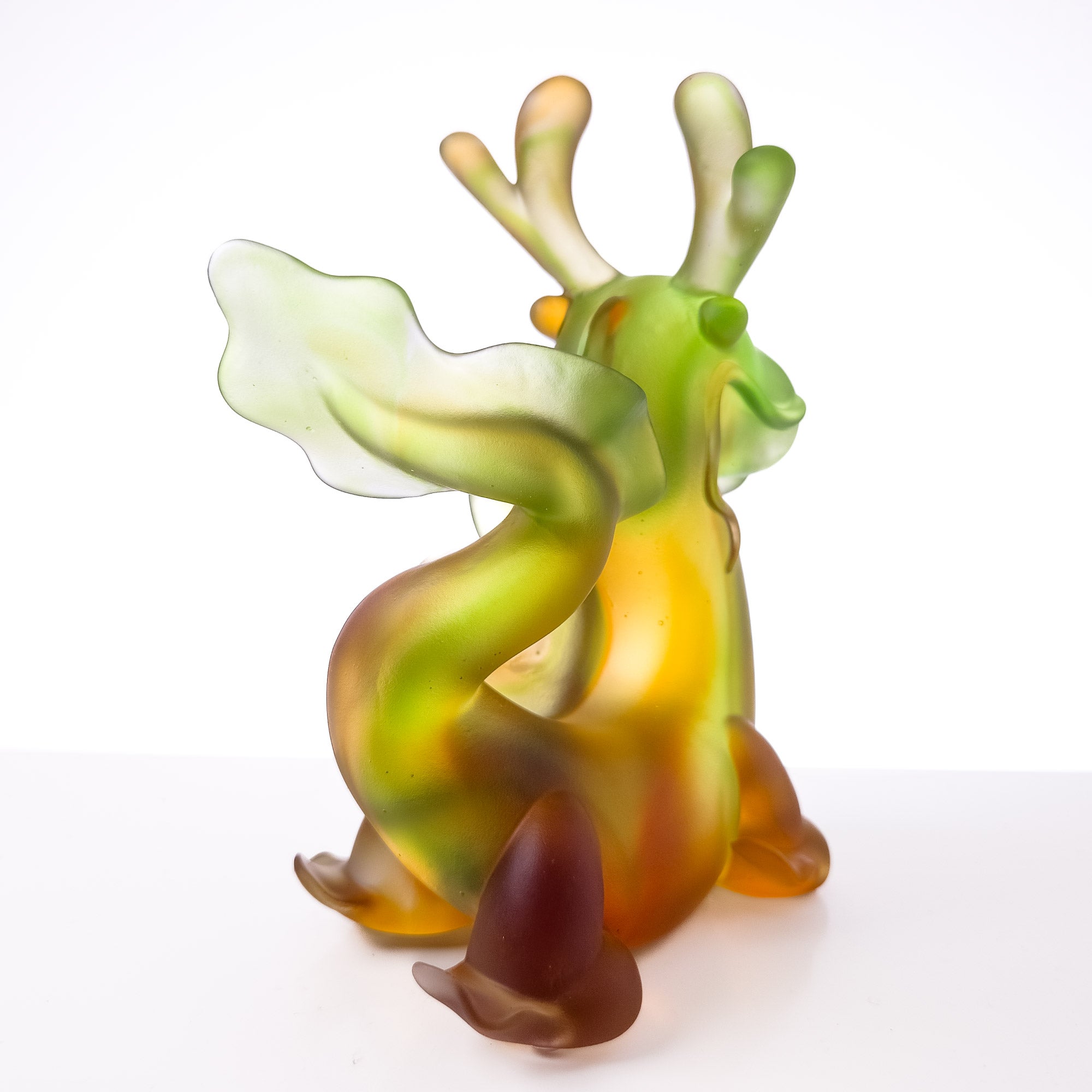 Dragon's Breath Crystal (amber-green)