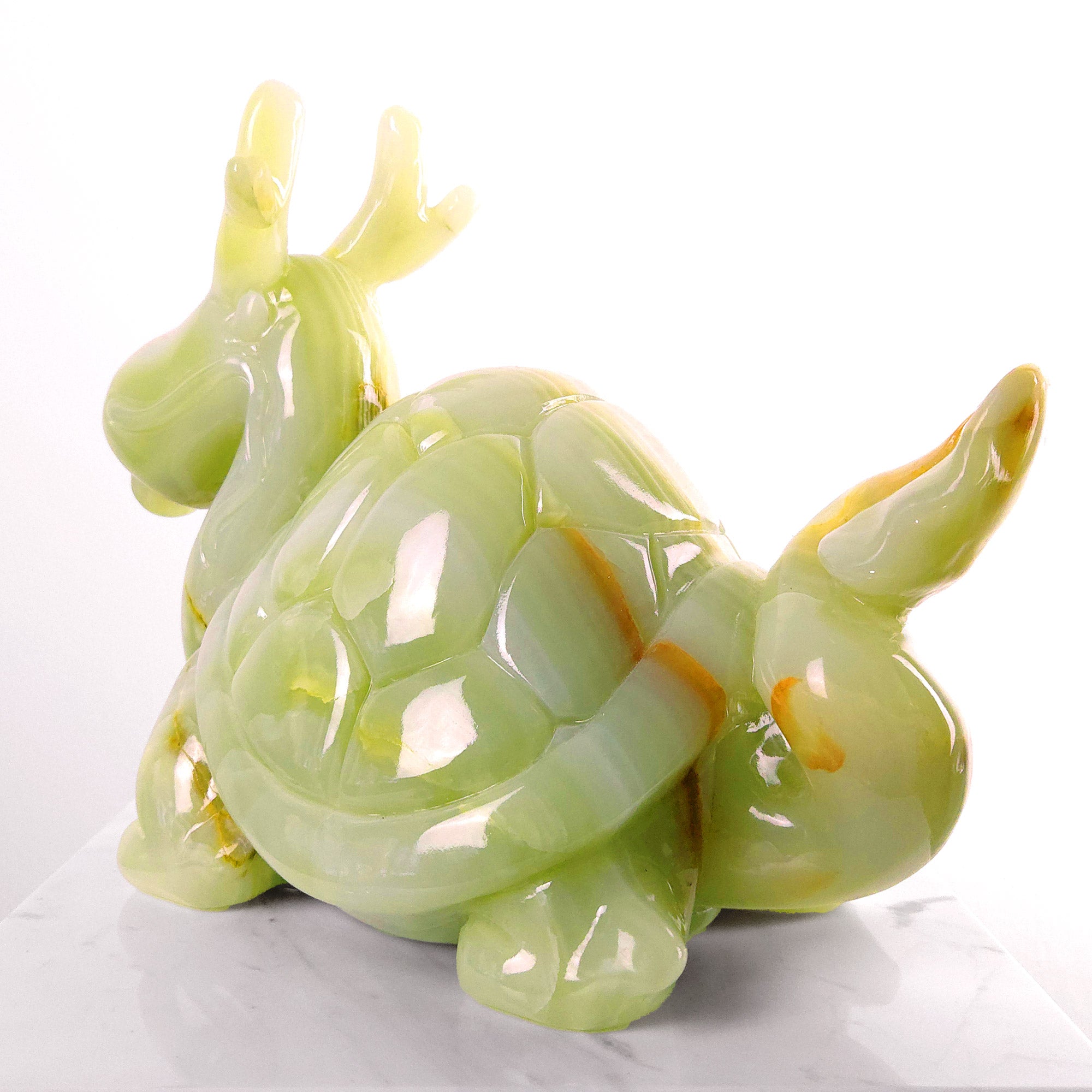 Turtle-Dragon's Breath (Green Onyx)