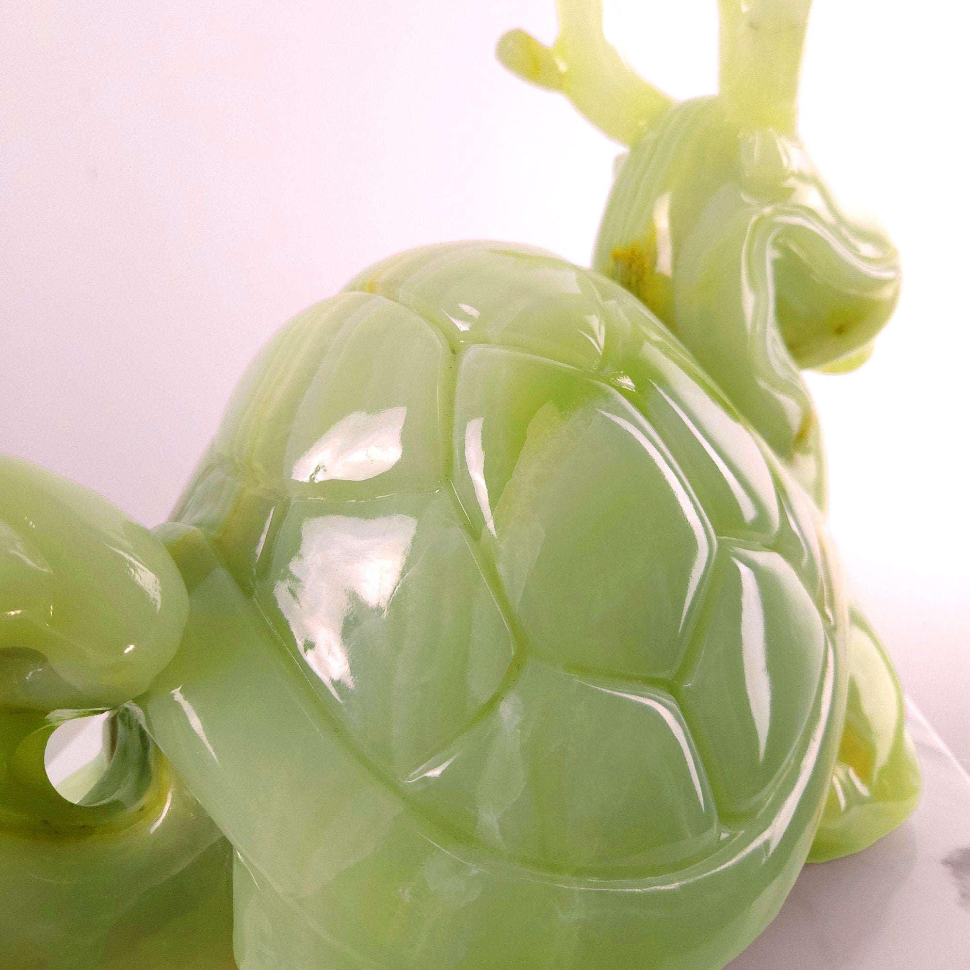 Turtle-Dragon's Breath (Green Onyx)