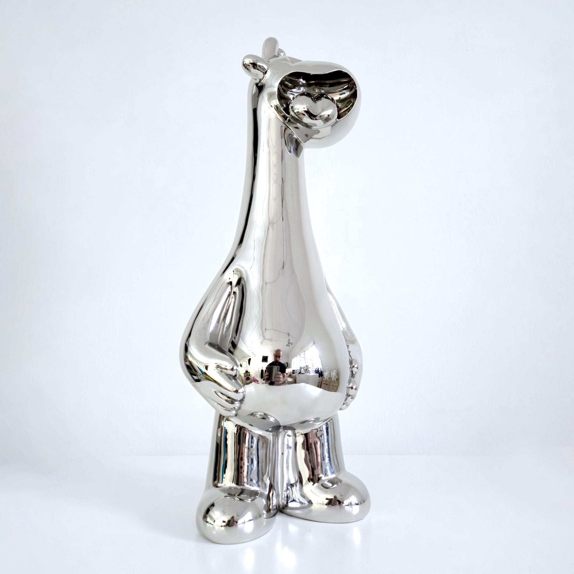 Giraffe Roar (Mirror-Polished Stainless Steel)
