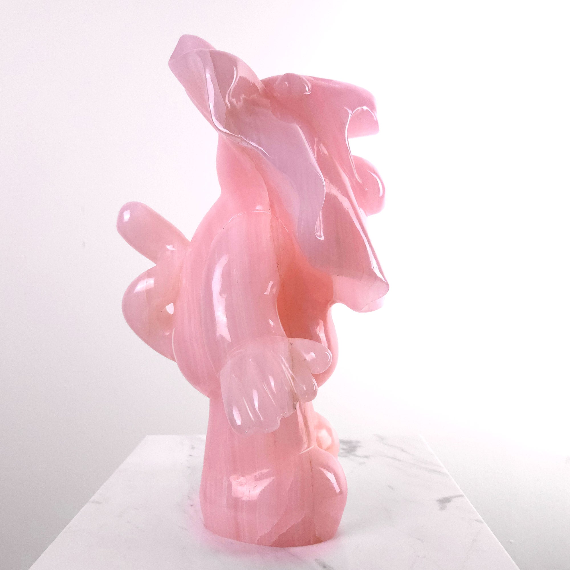 Lion Roar Poser (Pink Onyx)