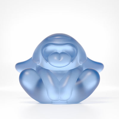 360 degree rotation of Bunnie roar blue Crystal by Ferdi B Dick