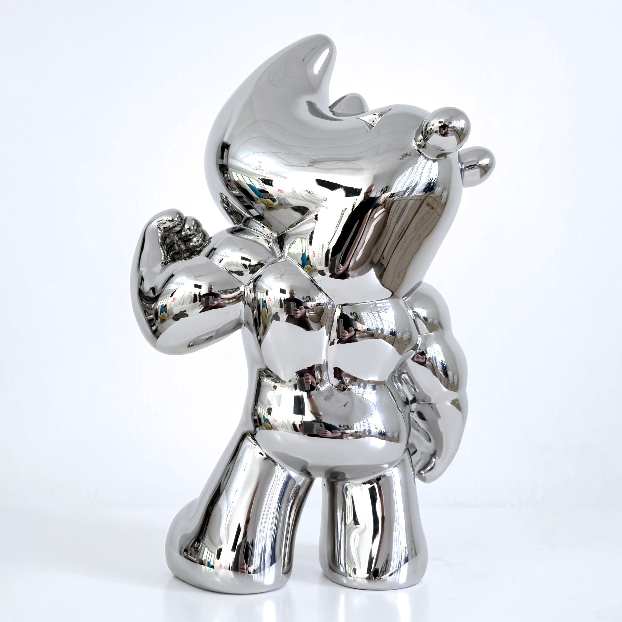 Rino Roar (Mirror-Polished Stainless Steel)