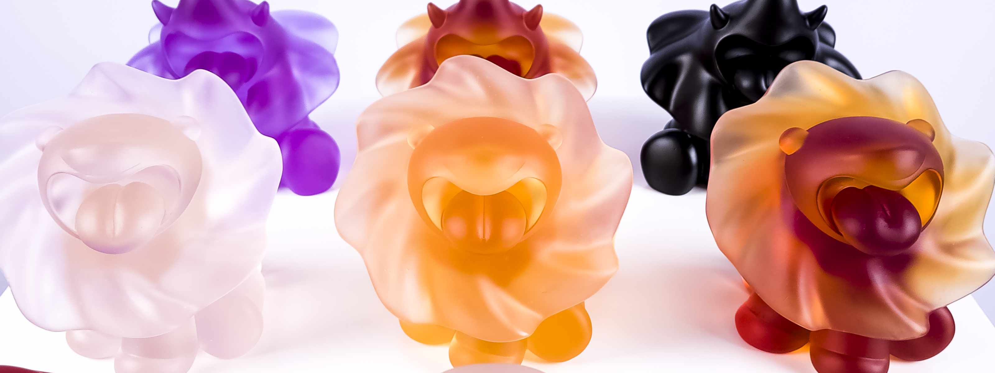 Lion Roar, an lion colour amber, Limited edition, designed by Ferdi B Dick, 